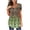 Khaki, variant on SMihono Womens Tops Summer Dressy Casual Women's Shirt Tees Short Sleeve Round Neck T Shirt Floral Print T-shirt Tops Blouse Gift For Women Oversize T-shirt for women 2023