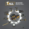 thumbnail image 3 of Caterpillar Cat®DX82B 18V Brushless 1/4" Cordless Trim Router – Tool Only, 3 of 11