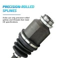 thumbnail image 5 of Bodeman Front RIGHT CV Axle Drive Shaft Assembly (Passenger Side) with ABS for 1998-2000 Kia Sephia / 2000 Kia Spectra, 5 of 7