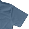 thumbnail image 5 of Afdoent Men's Polo Shirts Male Fashion Summer Corduroy Half Zip Lapel Short Sleeve Casual Bussiness, 5 of 7