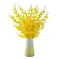thumbnail image 2 of Vase Ceramics Wide Mouth Solid Color Minimalism Style Artificial Flowers Matte Home Decor Flower Pot, 2 of 18