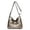 Gold, variant on Large Capacity Crossbody Bags for Women Multi Pockets Shoulder Bags Soft Vintage Vegan Leather Tote Purses