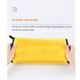 thumbnail image 3 of Wash Towel Water Absorbent Soft Drying Cleaning Cloth Lints-free Glass Detailing Rag Bathroom Washcloth Wiping Dishcloth Yellow 30x40cm, 3 of 9
