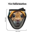 thumbnail image 3 of Pofeuu Modern Yellow Sweater Guinea Pig Print Thickened Mini Silicone Oven Mitts Heat Resistant, Rubber Oven Mitt Gloves, Finger Pinch Grips, Pot Holder, Silicone Potholder, 3 of 7