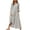Gray, variant on Brilliant Fall Dresses for Women Plus Size Maxi Tiered Skirt Women's Dresses Casual Long Sleeve Color V Neck Long Dress Blue L