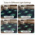 thumbnail image 7 of ODIKA 6'x9' Washable Area Rug Non-Slip, Chair-Friendly, Anime Symmetrical Cosmic Traveler Otherworldly Being Graphic for Dining Room, Under Table, Office Décor, 7 of 7