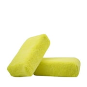 Chemical Guys MIC29902 - Workhorse Yellow Premium Grade Microfiber Applicator, (Interior) 5" x 3" x 1.5" (2 Pack)