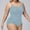 BLUE, variant on Bodysuit bodysuit solid colour plus size in polyamide and elastane high support knit fabric without padding women's cardigan elegant bodysuit PINK 1XL