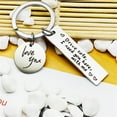 thumbnail image 5 of Drive Safe Keychain for Him, Keychain I Love You I Need You Here with Me, Keychain Gifts For Boyfriend Husband Dad Gifts, 5 of 9