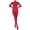 Burgundy, variant on Women's One Piece Glossy Bodystocking Smooth Long Sleeve Full Body Jumpsuit Catsuit Dancewear Black 3XL