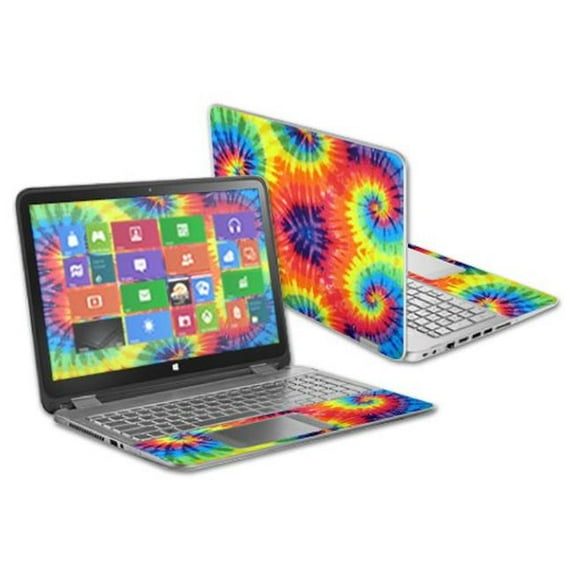 MightySkins HPENVY15-Tie Dye 2 15.6 in. Skin Decal Wrap for HP Envy X360 2014 Version Laptop - Tie Dye 2