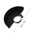 thumbnail image 2 of 2pcs Metal Angle Grinder Wheel Safety Guard Grinder Protector Dust Cover (Black), 2 of 9