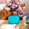 thumbnail image 1 of BRIGHTFUFU Portable Folding Music Stand Musical Score Rack ABS Assorted Color 1Pcs, 1 of 8