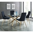 thumbnail image 2 of CARMILLA DINING TABLE GOLD, 2 of 8