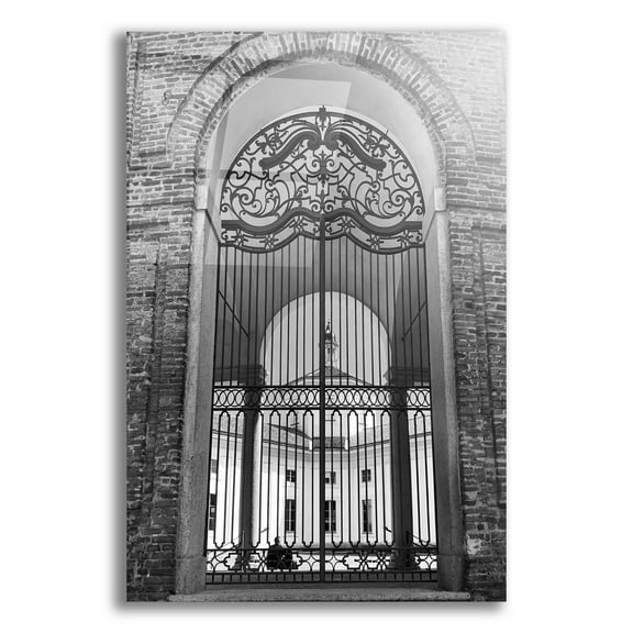 Epic Art 'The Rotunda BNW' by IMB, Acrylic Glass Wall Art, 16"x24"