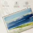 thumbnail image 6 of Elephant Stock Cape Cod Seashore Wall Art - Horizontal Canvas Wall Art - Living Room Wall Decor - Abstract Canvas - Blue And Green Decor By Lanie Loreth - 45" x 30", 6 of 8