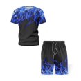 thumbnail image 1 of Men's T-shirt Suit Sports Suit Beach Shorts + T-shirt, 1 of 3