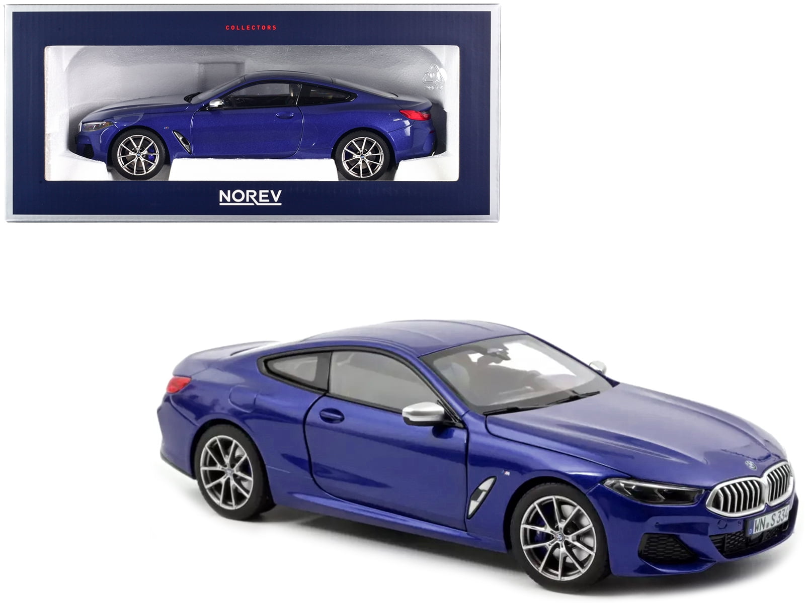 2019 BMW X5 Blue Metallic with Sunroof 1/18 Diecast Model