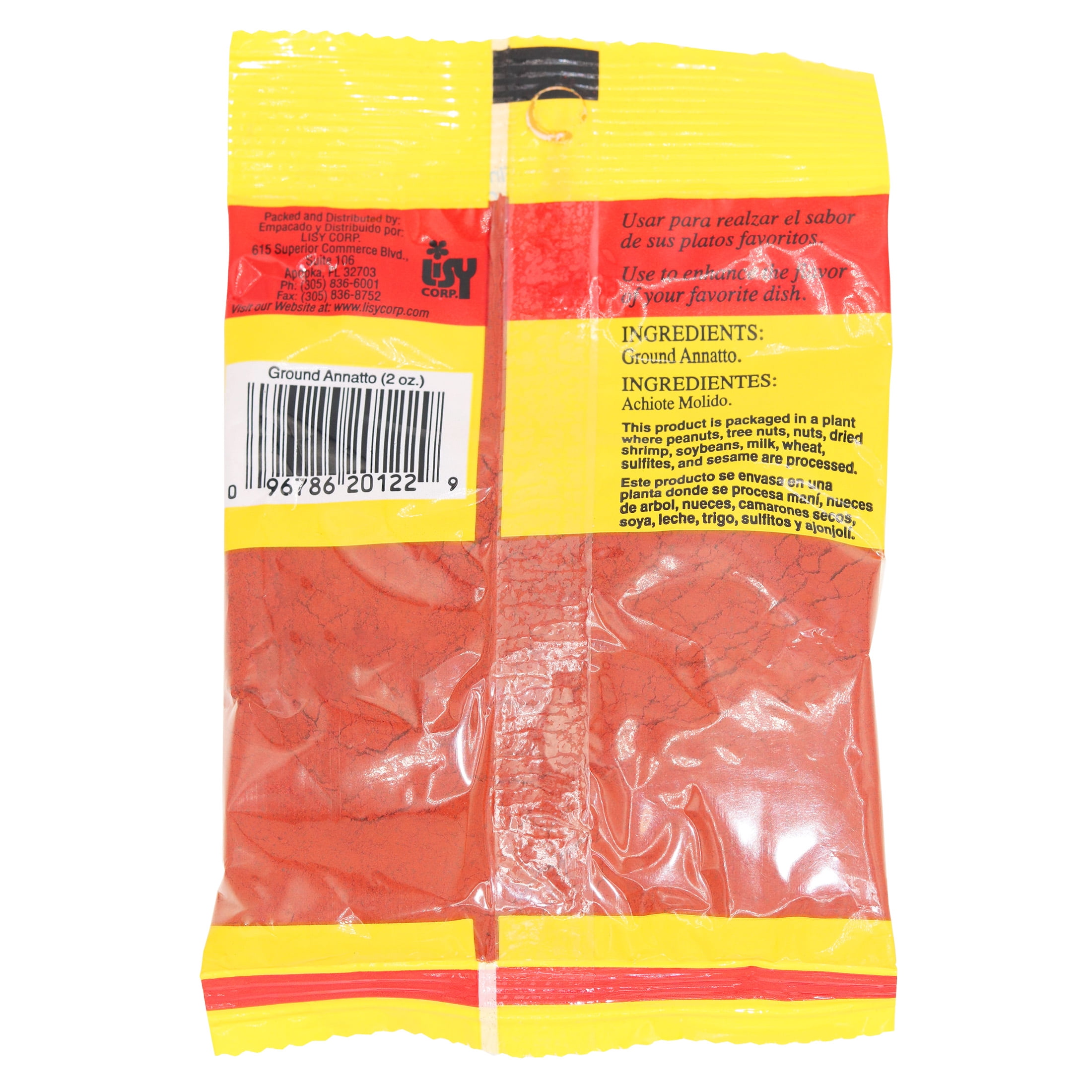 (5 pack) Orale Ground Annatto, 2 oz Bottle