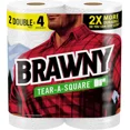 thumbnail image 2 of PRIME - Brawny Tear-A-Square Paper Towels, 2 Double Rolls, 3 Sheet Sizes, Strong & Versa, 2 of 6
