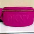 thumbnail image 3 of DKNY Tilly Logo Fanny Belt Pack Pink Faux Leather B4HP, 3 of 7