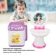 thumbnail image 3 of Juego de baño En miniatura ANGGREK Accesorios de baño para casa de Muñecas para niños, 3 of 7