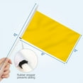 thumbnail image 4 of Anley Yellow Mini Flag 12 Pack - Hand Held Small Miniature Solid Yellow Blank Flags on Stick - 5x8 Inch with Solid Pole & Spear Top, 4 of 6