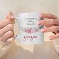 thumbnail image 5 of Novelty Genius “My Favorite People Call Me” Large Ceramic 15oz Tea Coffee Mug, Gift for Mom Grandma, 5 of 5
