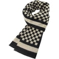 thumbnail image 1 of LinYooLi Classic Plaid Scarf for Men Warm Cashmere Feel Soft Long Scarves Retro Fashion Checked Shawl Wraps Winter Fall, 1 of 2