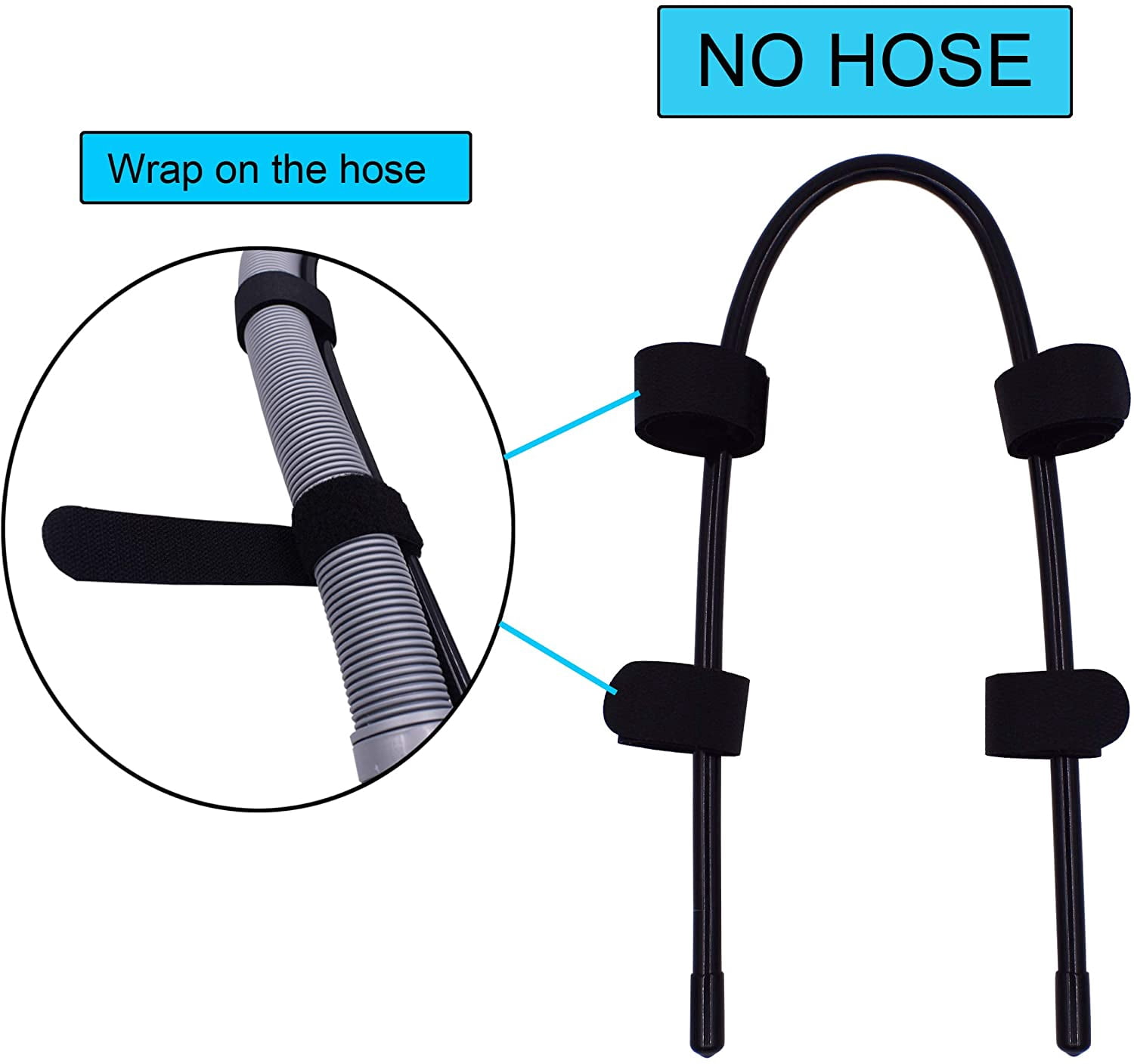 Flexible Laundry Tub Washing Machine Dischar Hose Clip Hose Holder (1)