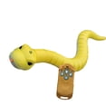 thumbnail image 4 of Serpiente de juguete con control remoto y lengua estirable, animales realistas falsos para niños. Amarillo, 4 of 9
