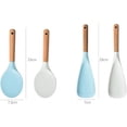 thumbnail image 2 of Silicone Rice Spoons Non-Stick Cooking Utensils Set High Heat Resistant Kitchen Accessories, 2 of 5