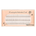 thumbnail image 1 of Pestañas postizas, pestañas personales, 100 mechones, kit de extensión de pestañas naturales DIY, 8/10/12 mm, rizo C, mechones de 0,07 mm de grosor, 1 of 2