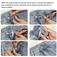 thumbnail image 4 of Youmylove Women's Cut Off Denim Jean Shorts Retro Mid Rise Frayed Raw Hem Stretchy Denim Shorts Summer Casual Straight Leg Short Jeans Trendy Jorts Streetwear, 4 of 9
