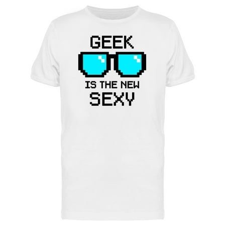 Geek Is The New Sexy Glasses Tee Men's -Image by Shutterstock