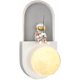 thumbnail image 1 of Modern LED Wall Lamp, Bedside Wall Lamp, Creative Astronaut Lighting Wall Lamp for Children's Bedroom 3 Color Modes - White, 1 of 3