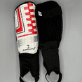 Invicto Soccer Shinguards with Ankle Protection, Hard Plastic and Foam
