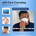 thumbnail image 6 of 30PCS Tea Tree Oil Eyelid Wipes,Individually Wrapped Eye Lid Cleaning Wipes，Soothing For Sensitive Eyes, Stay Hydrated Lid Wipe, 6 of 6