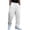 White, variant on WIZUTIZ Mens Casual Baggy Pants Wide Leg Travel Pants Streetwear Joggers with Pockets