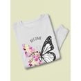 thumbnail image 3 of Become The Change Butterfly. Sweatshirt Women -Image by Shutterstock, Female 3X-Large, 3 of 4