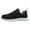 Black, variant on Men's Sneakers Comfortable Non- Walking Sport Shoes for Middle and Elderly Couples Lightweight Hook and Loop Models