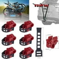 thumbnail image 3 of 6Pcs/Set Car Bicycle Stand SUV Vehicle Trunk Mount Bike Rack Hitch Stand Storage Carrier Spare Hooks with Racks,Model B, 3 of 7