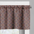 thumbnail image 3 of Ambesonne Colorful Window Valance, Jumble Stained Glass Art, 54" X 12", Multicolor, 3 of 5