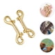 thumbnail image 2 of clips de correa de doble cara, resistentes, con ganchos para correa de perro y mascota, con broches de presión., 2 of 5