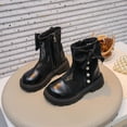 thumbnail image 7 of YMUQEIGH Children's Boots Kids Girls' Boots Outdoor Lace Up Boots Ankle Boots Short Toddler/Little Kids Boots Boys' boots, 7 of 7
