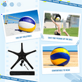 thumbnail image 6 of Volleyball Practice Belt Adjustable Volleyball Training Equipment for Serving and Arm Swing Trainer,1 * Volleyball Practice belt,black, 6 of 9