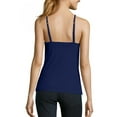 thumbnail image 6 of Hanes Women's Stretch Cotton Cami With Built-In Shelf Bra, Style O9342, 6 of 6