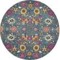 thumbnail image 2 of Nourison Passion Bohemian Denim 8' x round Area Rug, (8 Round), 2 of 8