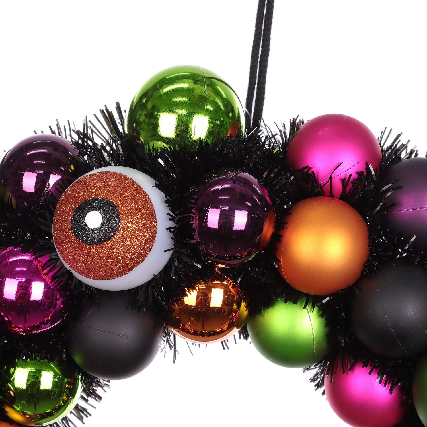 Couronne de globe oculaire sur le thème d’Halloween pour les décorations d’Halloween intérieures 40.6cm