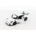 thumbnail image 2 of Porsche 911 GT3 RS, White - Welly 24080/4D - 1/24 scale Diecast Model Toy Car, 2 of 5